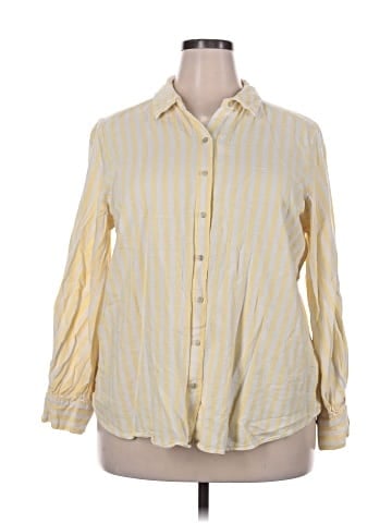 LC Lauren Conrad Long Sleeve Button-Down Shirt (view 1)