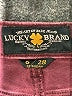 Lucky Brand Hearts Burgundy Jeans Size 6 - photo 7