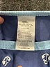 Little Beginnings Print Blue Short Sleeve Onesie Size 3-6 mo - photo 3