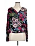 Tiny 100% Rayon Black Long Sleeve Blouse Size L - photo 1