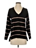 Bobeau Stripes Black Pullover Sweater Size S - photo 1