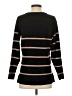 Bobeau Stripes Black Pullover Sweater Size S - photo 2