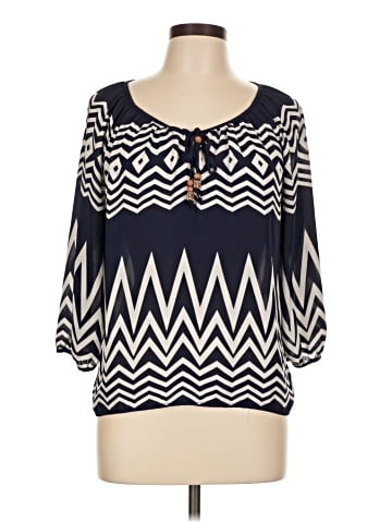 Hollywould 3/4 Sleeve Blouse (view 1)