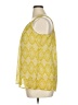 a.n.a. A New Approach 100% Polyester Yellow Sleeveless Blouse Size XL - photo 5