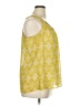 a.n.a. A New Approach 100% Polyester Yellow Sleeveless Blouse Size XL - photo 4