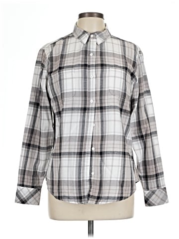 Riders by Lee Long Sleeve Button-Down Shirt (view 1)