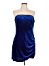 Unbranded Blue Cocktail Dress Size L (estimated) - photo 1