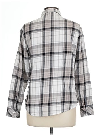 Riders by Lee Long Sleeve Button-Down Shirt (view 2)