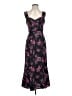 Hutch 100% Polyester Floral Black Cocktail Dress Size 2 - photo 1