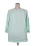 Talbots Green 3/4 Sleeve T-Shirt Size 3X - photo 2
