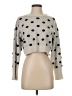 Originality Polka Dots Gray Pullover Sweater Size S - photo 1