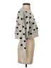 Originality Polka Dots Gray Pullover Sweater Size S - photo 4