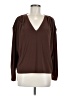 Express Brown Long Sleeve Blouse Size M - photo 1