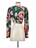 Marissa Webb 100% Recycled Polyester Green Long Sleeve Blouse Size 4 - photo 2