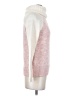 ModCloth Color Block Pink Turtleneck Sweater Size XXS - photo 4