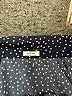 Mod Ref 100% Rayon Polka Dots Blue Short Sleeve Blouse Size S - photo 7