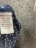 Mod Ref 100% Rayon Polka Dots Blue Short Sleeve Blouse Size S - photo 8