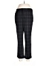Wit & Wisdom Plaid Gray Dress Pants Size 10 - photo 1