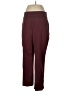 Express Solid Burgundy Active Pants Size L - photo 1