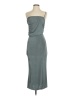Hello Molly Solid Blue Gray Cocktail Dress Size 4 - photo 1