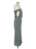 Hello Molly Solid Blue Gray Cocktail Dress Size 4 - photo 4
