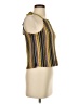 TeXTURE & THREAD Madewell 100% Polyester Yellow Sleeveless Blouse Size XXS - photo 4