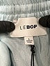 LE BOP 100% Linen Solid Teal Shorts Size L - photo 3