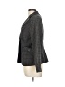 Larry Levine 100% Polyester Houndstooth Gray Blazer Size 12 (petite) - photo 5
