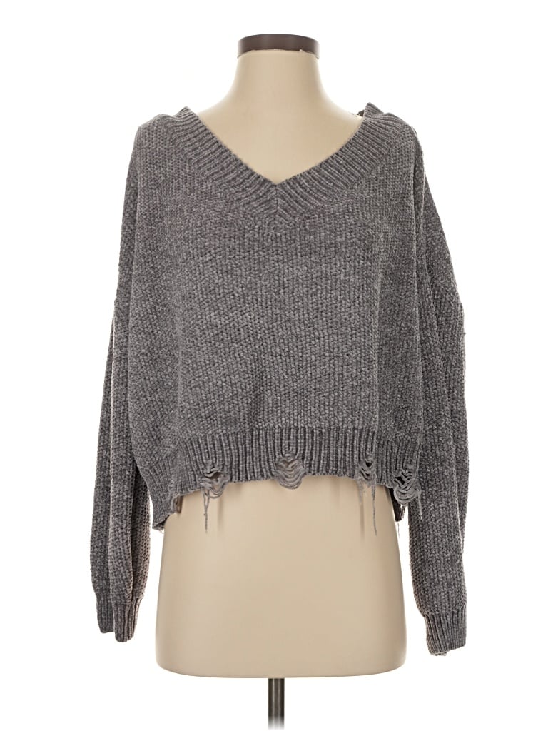 Pre-owned Eesome Pullover Sweater In Gray