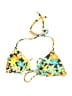Unbranded Floral Yellow Swimsuit Top Size XS (estimated) - photo 2