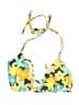 Unbranded Floral Yellow Swimsuit Top Size XS (estimated) - photo 1