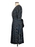 Donna Morgan Chevron-herringbone Blue Cocktail Dress Size 10 - photo 5