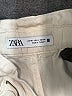 Zara 100% Cotton White Casual Pants Size 4 - photo 7