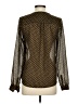 Ann Taylor LOFT 100% Polyester Brown Long Sleeve Blouse Size XS - photo 2