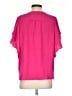 Vince Camuto Pink Short Sleeve Blouse Size S - photo 2