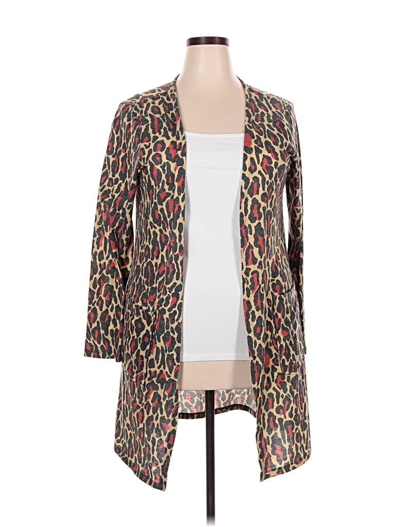 Pre-owned Yelete Cardigan Sweater In Brown