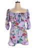 Unbranded 100% Polyester Purple Romper Size XXL - photo 1
