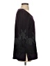 St. John Black 3/4 Sleeve Top Size S - photo 4