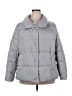 Talbots 100% Polyester Solid Gray Snow Jacket Size 2X - photo 1