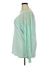 MIHOLL Teal Long Sleeve Blouse Size XXL - photo 5
