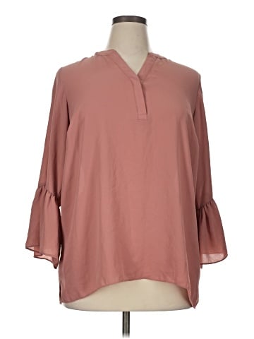 Violet & Claire 3/4 Sleeve Blouse (view 1)
