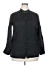 Unbranded 100% Polyester Black Long Sleeve Blouse Size 2X - photo 1