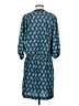 Leifsdottir Chevron-herringbone Blue Casual Dress Size 2 - photo 2