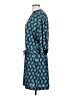 Leifsdottir Chevron-herringbone Blue Casual Dress Size 2 - photo 5