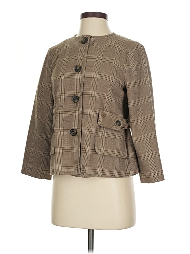Pre-owned Liz Claiborne Coat In Brown