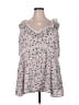 Torrid Gray Sleeveless Blouse Size 4X Plus (4) - photo 1