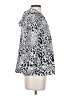 Zenergy by Chico's Animal Print Silver Raincoat Size Sm (0) - photo 4