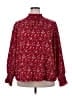 Sanctuary Red Long Sleeve Blouse Size 2X - photo 1