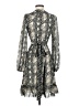 Leyden 100% Polyester Animal Print Gray Cocktail Dress Size S - photo 2