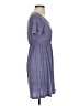 Everly Stripes Gray Casual Dress Size S - photo 4